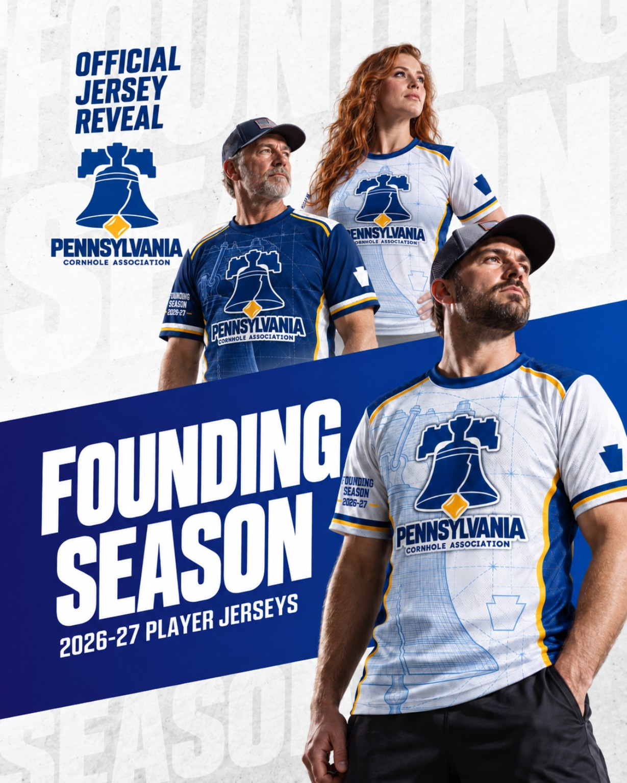 Official PCA founding season player jersey reveal